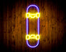 Skateboard Kid Room Flex Silicone LED Sign (Neon-Style, LED Technology) - Way Up Gifts