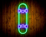 Skateboard Kid Room Flex Silicone LED Sign (Neon-Style, LED Technology) - Way Up Gifts