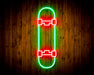 Skateboard Kid Room Flex Silicone LED Sign (Neon-Style, LED Technology) - Way Up Gifts