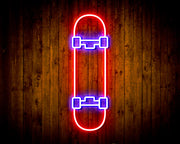 Skateboard Kid Room Flex Silicone LED Sign (Neon-Style, LED Technology) - LED Gift Works