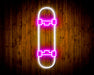 Skateboard Kid Room Flex Silicone LED Sign (Neon-Style, LED Technology) - Way Up Gifts