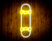 Skateboard Kid Room Flex Silicone LED Sign (Neon-Style, LED Technology) - LED Gift Works