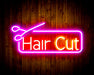 Barber Salon Hair Cut Flex Silicone LED Sign (Neon-Style, LED Technology) - Way Up Gifts