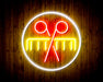 Barber Scissors Comb Flex Silicone LED Sign (Neon-Style, LED Technology) - Way Up Gifts