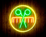 Barber Scissors Comb Flex Silicone LED Sign (Neon-Style, LED Technology) - Way Up Gifts