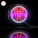 Barber Scissors Comb Flex Silicone LED Sign (Neon-Style, LED Technology) - Way Up Gifts