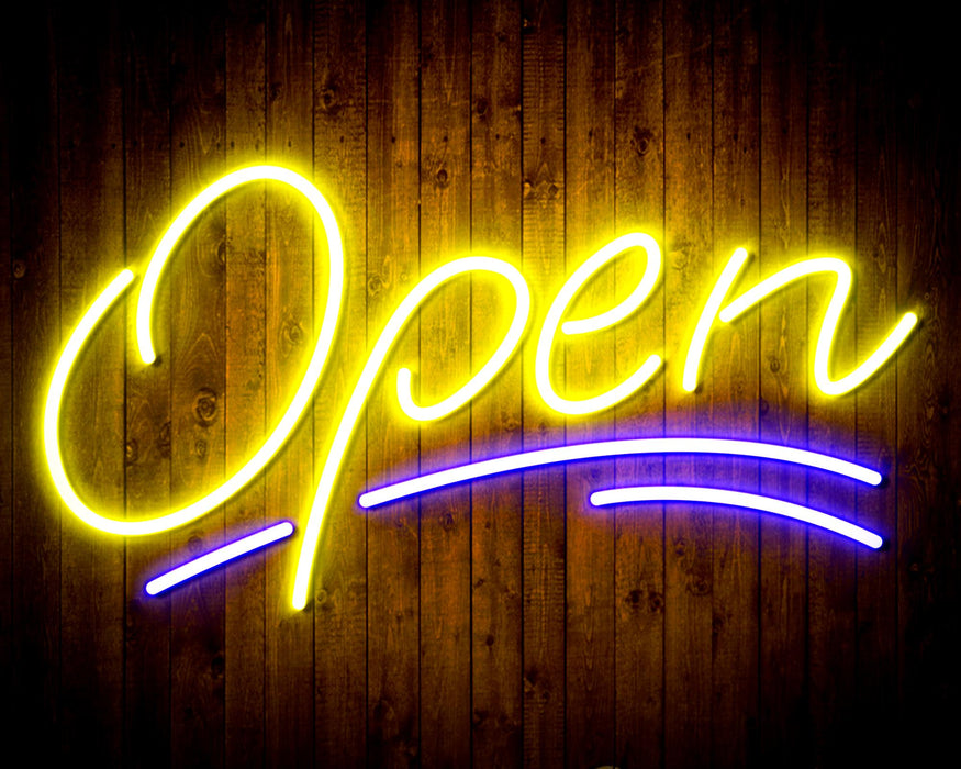 Open Sign Flex Silicone LED Sign (Neon-Style, LED Technology) - Way Up Gifts