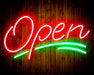 Open Sign Flex Silicone LED Sign (Neon-Style, LED Technology) - Way Up Gifts