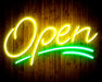 Open Sign Flex Silicone LED Sign (Neon-Style, LED Technology) - Way Up Gifts