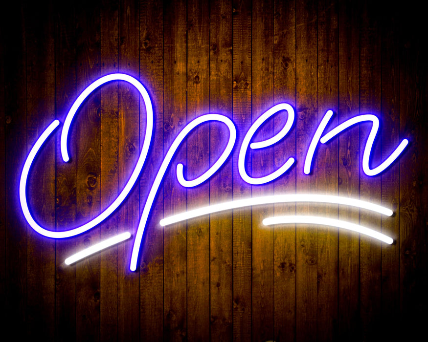 Open Sign Flex Silicone LED Sign (Neon-Style, LED Technology) - Way Up Gifts