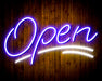 Open Sign Flex Silicone LED Sign (Neon-Style, LED Technology) - Way Up Gifts