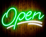 Open Sign Flex Silicone LED Sign (Neon-Style, LED Technology) - Way Up Gifts