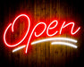Open Sign Flex Silicone LED Sign (Neon-Style, LED Technology) - Way Up Gifts