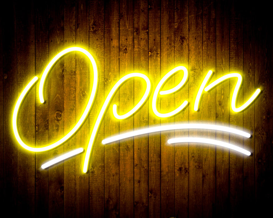 Open Sign Flex Silicone LED Sign (Neon-Style, LED Technology) - Way Up Gifts