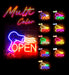 Hair Dryer Salon Open Flex Silicone LED Sign (Neon-Style, LED Technology) - Way Up Gifts