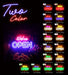 We're Open Flex Silicone LED Sign (Neon-Style, LED Technology) - Way Up Gifts