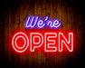 We're Open Flex Silicone LED Sign (Neon-Style, LED Technology) - Way Up Gifts