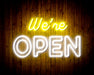 We're Open Flex Silicone LED Sign (Neon-Style, LED Technology) - Way Up Gifts