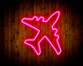 Airplane Kid Room Flex Silicone LED Sign (Neon-Style, LED Technology) - Way Up Gifts