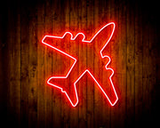 Airplane Kid Room Flex Silicone LED Sign (Neon-Style, LED Technology) - LED Gift Works