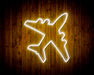 Airplane Kid Room Flex Silicone LED Sign (Neon-Style, LED Technology) - Way Up Gifts