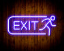 Exit Flex Silicone LED Sign (Neon-Style, LED Technology) - Way Up Gifts