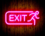 Exit Flex Silicone LED Sign (Neon-Style, LED Technology) - Way Up Gifts