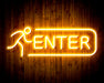 Entrance Enter Flex Silicone LED Sign (Neon-Style, LED Technology) - Way Up Gifts