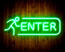 Entrance Enter Flex Silicone LED Sign (Neon-Style, LED Technology) - Way Up Gifts