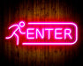 Entrance Enter Flex Silicone LED Sign (Neon-Style, LED Technology) - Way Up Gifts