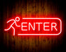 Entrance Enter Flex Silicone LED Sign (Neon-Style, LED Technology) - Way Up Gifts