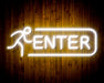Entrance Enter Flex Silicone LED Sign (Neon-Style, LED Technology) - Way Up Gifts
