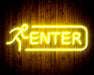 Entrance Enter Flex Silicone LED Sign (Neon-Style, LED Technology) - Way Up Gifts
