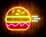 Hamburger Burger Flex Silicone LED Sign (Neon-Style, LED Technology) - Way Up Gifts