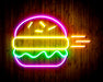 Hamburger Burger Flex Silicone LED Sign (Neon-Style, LED Technology) - Way Up Gifts