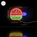 Hamburger Burger Flex Silicone LED Sign (Neon-Style, LED Technology) - Way Up Gifts