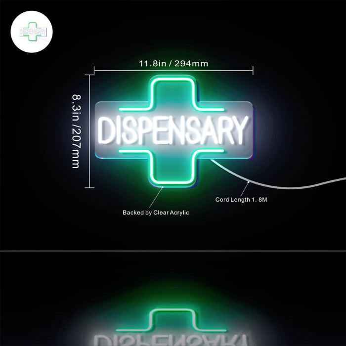 Marijuana Dispensary Flex Silicone LED Sign (Neon-Style, LED Technology) - Way Up Gifts