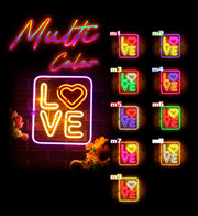 Love Flex Silicone LED Sign (Neon-Style, LED Technology) - LED Gift Works