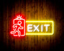 Exit Flex Silicone LED Sign (Neon-Style, LED Technology) - Way Up Gifts