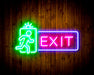 Exit Flex Silicone LED Sign (Neon-Style, LED Technology) - Way Up Gifts
