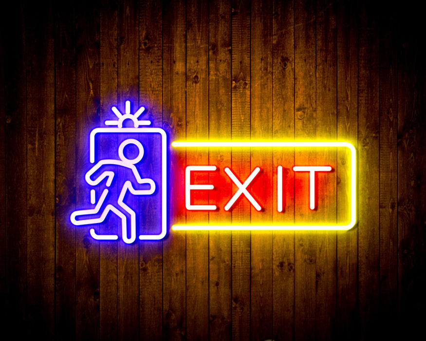 Exit Flex Silicone LED Sign (Neon-Style, LED Technology) - Way Up Gifts