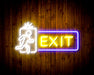 Exit Flex Silicone LED Sign (Neon-Style, LED Technology) - Way Up Gifts