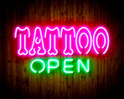 Tattoo Open Flex Silicone LED Sign (Neon-Style, LED Technology) - LED Gift Works