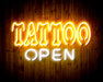 Tattoo Open Flex Silicone LED Sign (Neon-Style, LED Technology) - Way Up Gifts