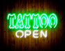 Tattoo Open Flex Silicone LED Sign (Neon-Style, LED Technology) - Way Up Gifts