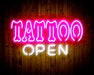Tattoo Open Flex Silicone LED Sign (Neon-Style, LED Technology) - Way Up Gifts