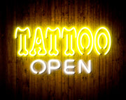 Tattoo Open Flex Silicone LED Sign (Neon-Style, LED Technology) - LED Gift Works