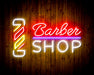 Barber Shop Flex Silicone LED Sign (Neon-Style, LED Technology) - Way Up Gifts