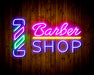 Barber Shop Flex Silicone LED Sign (Neon-Style, LED Technology) - Way Up Gifts