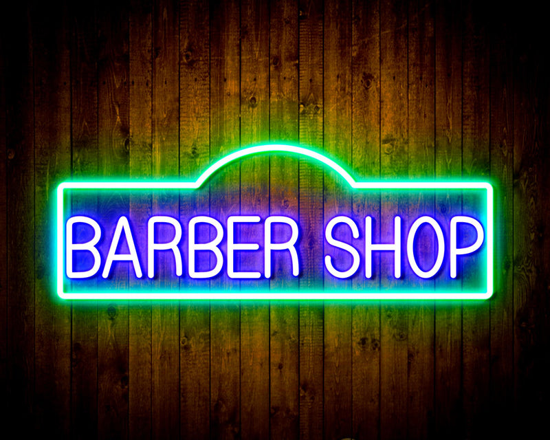 Barber Shop Flex Silicone LED Sign (Neon-Style, LED Technology) - LED Gift Works